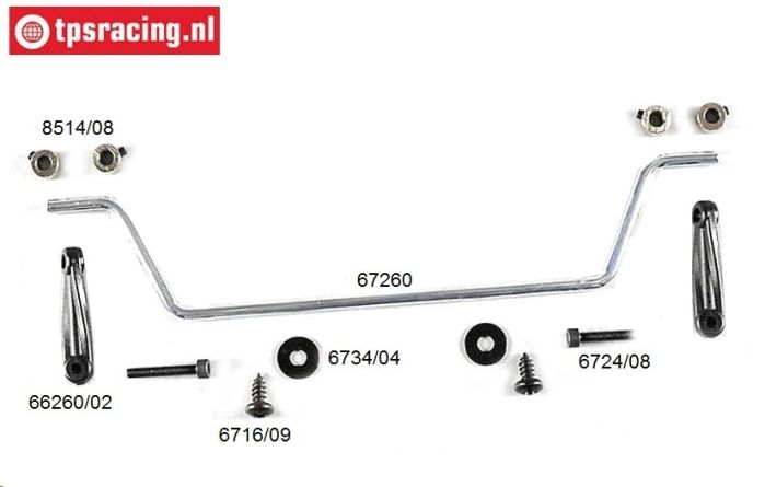 FG67260/10 Stabilizer 1/6 Sports-Line front, Set