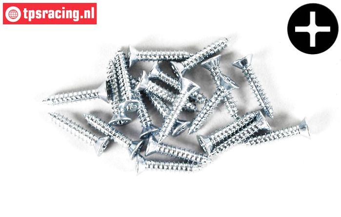 FG6710/13 Countersunk sheet screw Ø2,9-L13 mm, 20 pcs