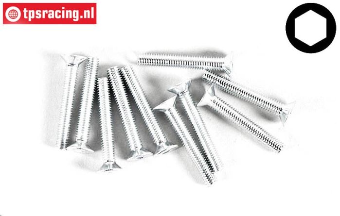 FG6719/20 Countersunk head screw M3-L20 mm, 10 pcs.