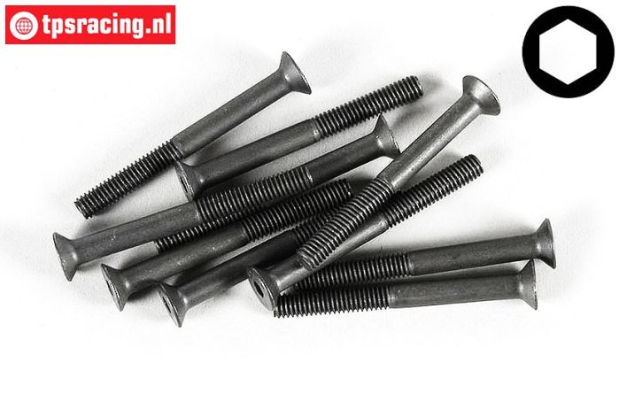 FG6720/40 Countersunk Head Screw M4-L40 mm, 10 pcs