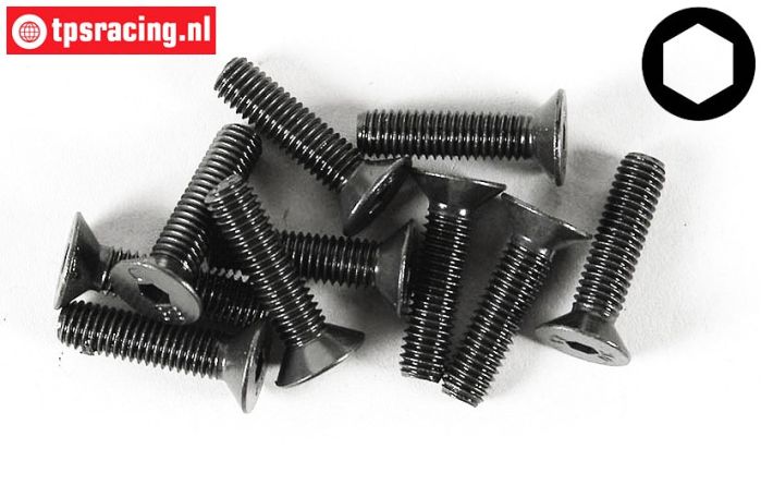 FG6722/25 Countersunk Head Screw M5-L25 mm, 10 pcs