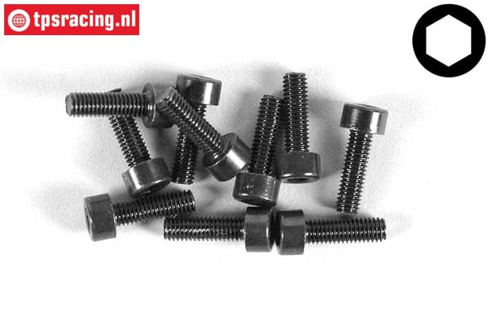 FG6724/10 Socket Head Screw M3-L10 mm, 10 pcs