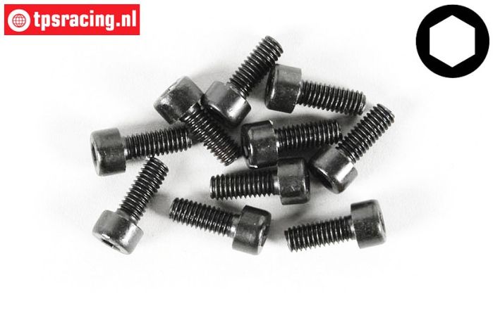 FG6725/12 Socket Head Screw M4-L12 mm, 10 pcs
