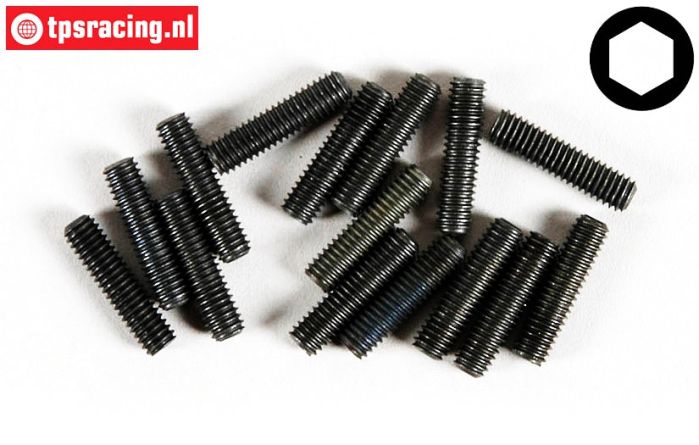 FG6729/16 Grub Screw M4-L16 mm, 15 pcs