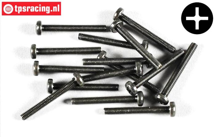 FG6731/25 Pan-head screw, M3-L25 mm, 10 pcs