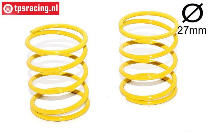 FG67311 spring yellow Ø27-Ø2,3-L40 mm, 2 pcs.