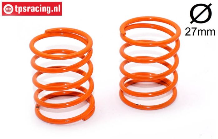 FG67312 spring Orange Ø27-Ø2,4-L40 mm, 2 pcs.