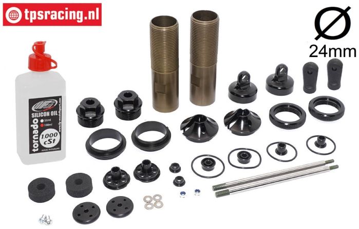 FG67330 Alloy shock Ø24-L170 mm, set