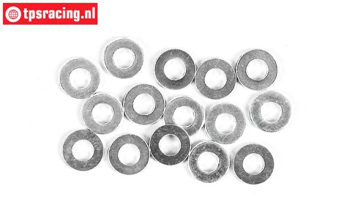 FG6734/02 Steel washer Ø2,7-Ø6-H1,0 mm, 15 pcs.