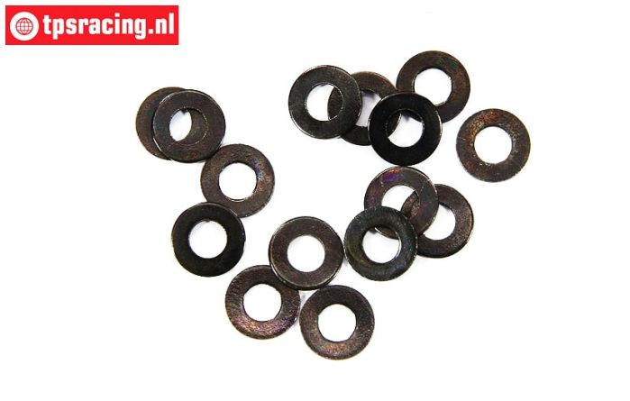 FG6734/04 Steel washer Ø4,3-Ø7-H1,5 mm, 15 pcs