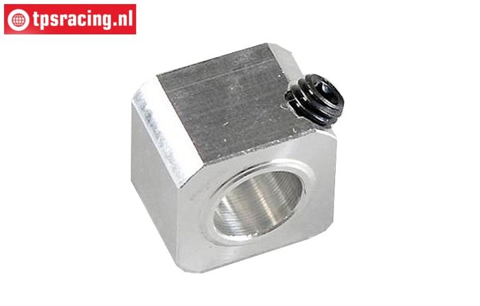 FG67340 Alloy brake square Ø10-18x18-L14 mm, 1 pc.