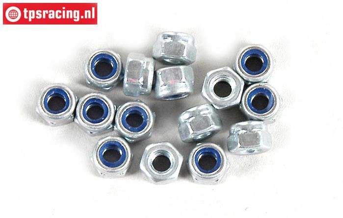 FG6738/03 Steel locking Nut M3R, 15 pcs.