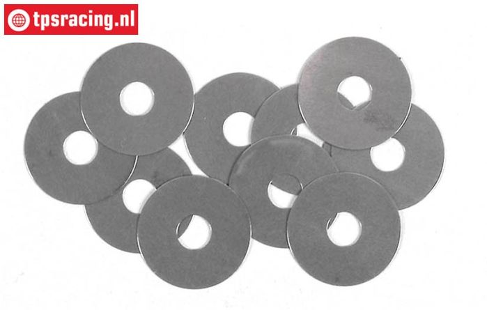 FG6743 Steel Shim washer Ø5-Ø17-H0,1 mm, 10 pcs.