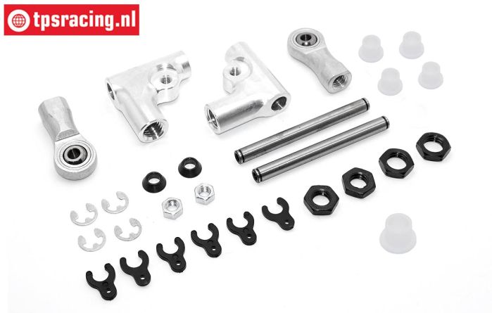 FG68402 Aluminum rear upper arm 4WD, set