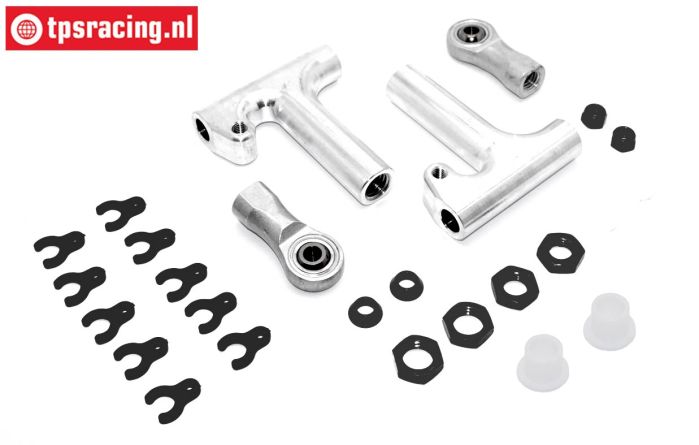 FG68412 Aluminum front upper arm 4WD, set