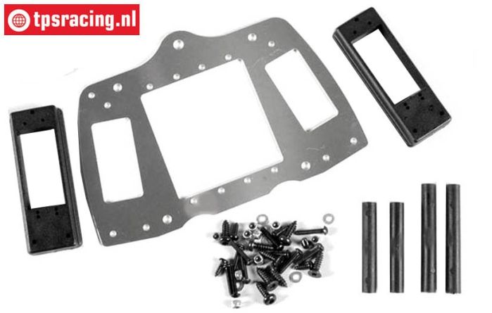 FG68414 Aluminium RC Plate 4WD, Set