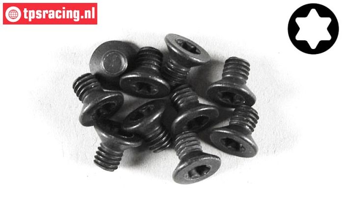 FG6920/06 Torx Countersunk screw M4-L6 mm, 10 pcs.