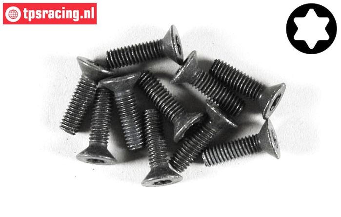 FG6920/12 Torx Countersunk screw M4-L12 mm, 10 pcs.
