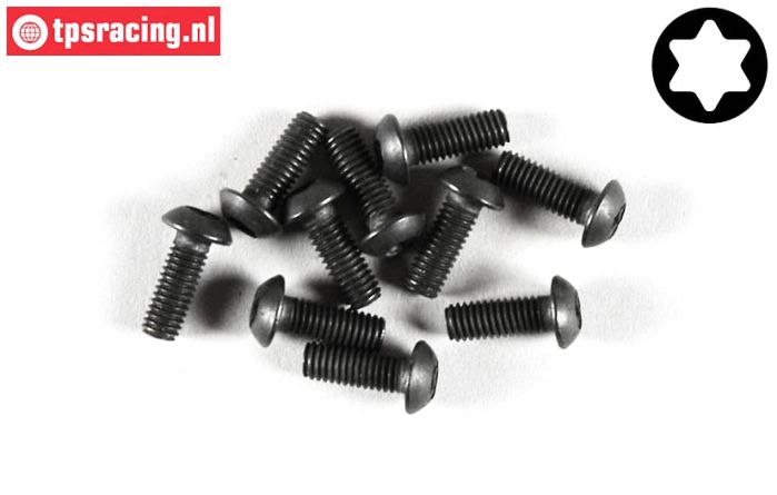 FG6924/08 Torx Button Head screw M3-L8 mm, 10 pcs.