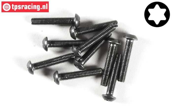 FG6924/18 Torx Button Head screw M3-L18 mm, 10 pcs.
