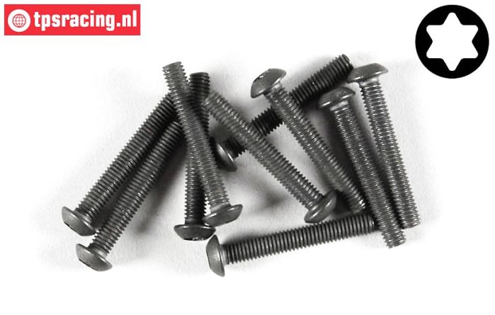 FG6924/25 Torx Button Head M3-L25 mm, 10 pcs.