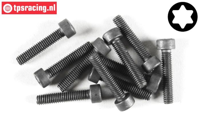 FG6932/20 Torx Socket head screw kop M4-L20 mm, 10 pcs.