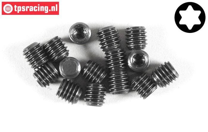 FG6933/06 Torx Grub screw M6-L6 mm, 15 pcs.
