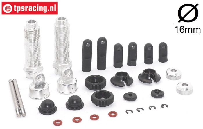 FG7202 Tuning Shocks Ø16-L130 mm, Set