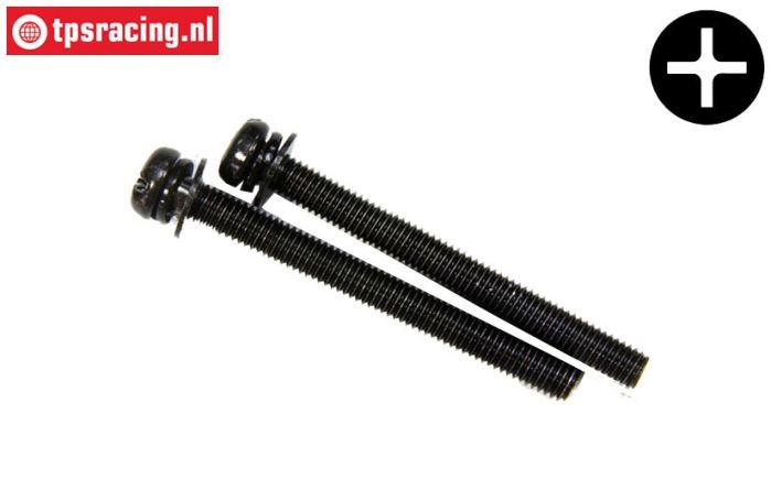 FG7339/06 Pan-head screw M5-L45 mm, 2 pcs