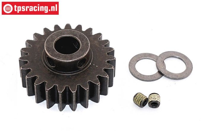FG7432/23 Steel gear 23T Wide Ø10-W12 mm, 1 pc