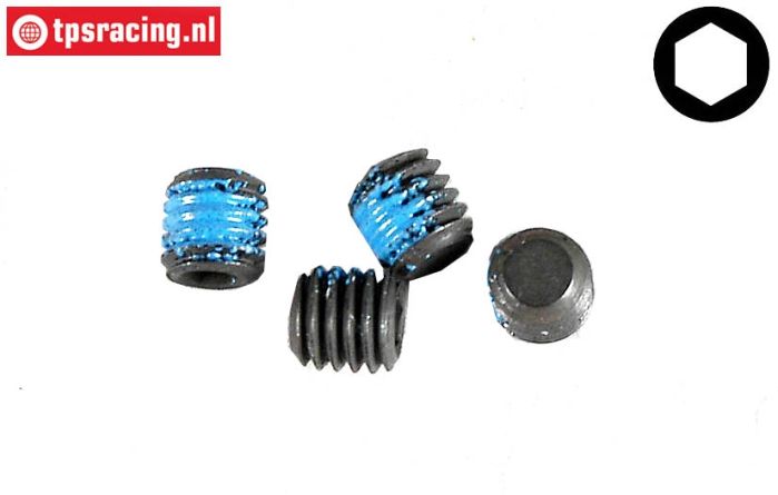 FG7465 Scrub Screw M6-L6 Loctite, 4 pcs
