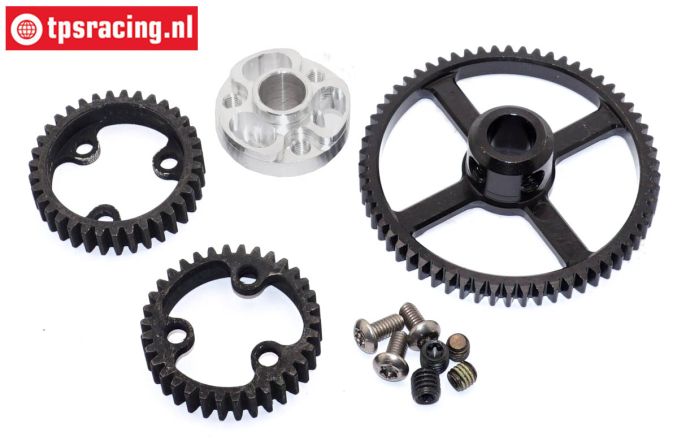 FG7750 Steel gear fine 34/35-62T, set