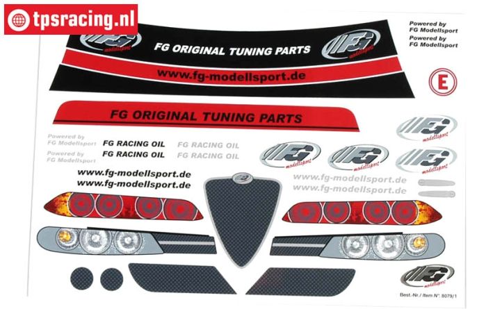 FG8079/01 Decals Alfa Romeo 156WTCC, Set