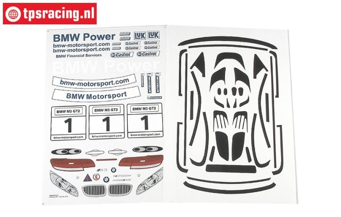 FG8185/01 Team Decals BMW ALMS, Set