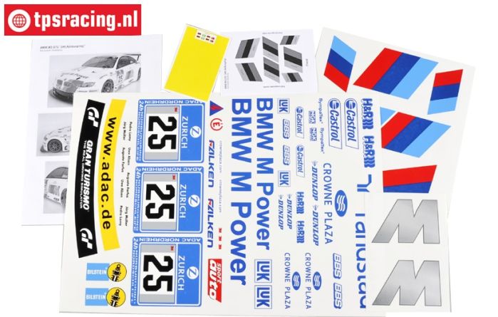 FG8185 Team Decals BMW ALMS, Set
