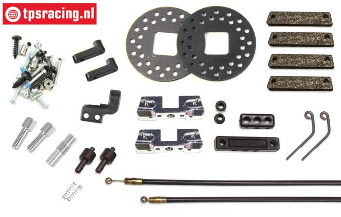 FG8452 Cable brakes rear 1/5-1/6, Set
