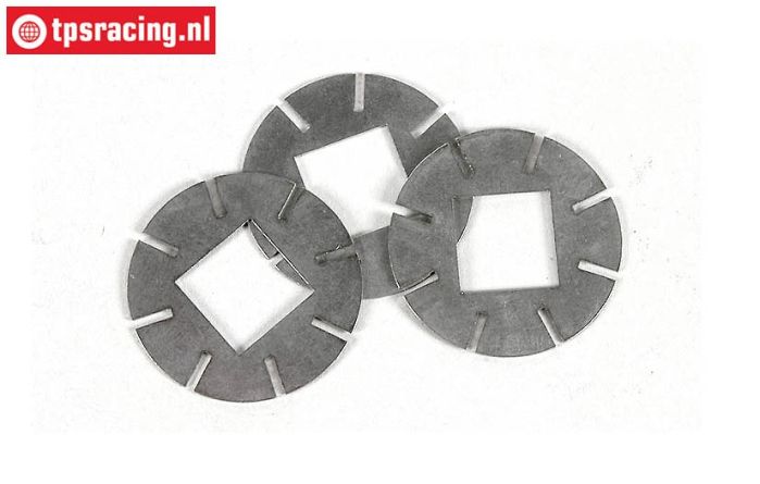 FG8600/04 Inner plates Viscose/Powerlock, 3 pcs