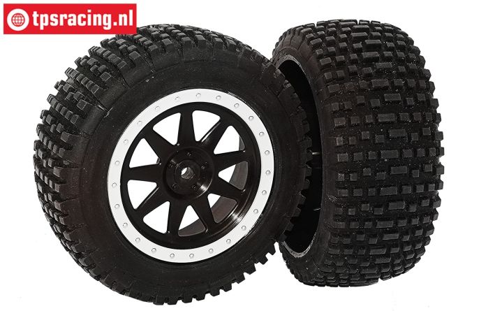 FG67212/08 Marder NERO Tires Medium glued White, 2 pcs.