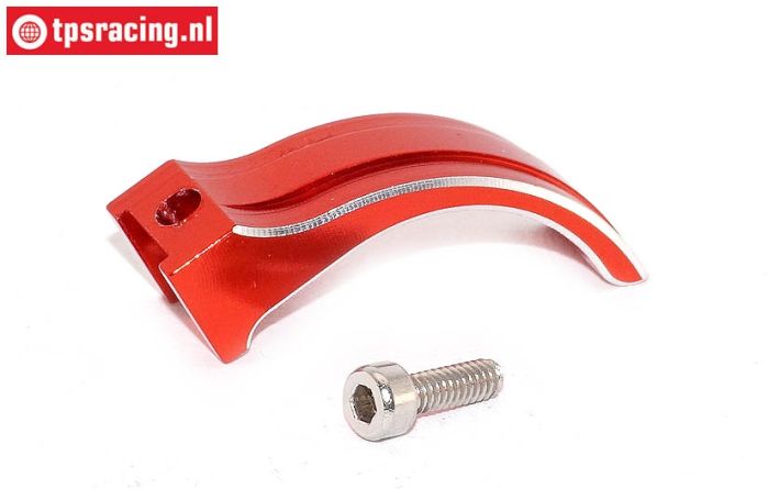 EBT6639R Alu-Gas-brake lever Red Futaba PX-Serie, 1 pc.