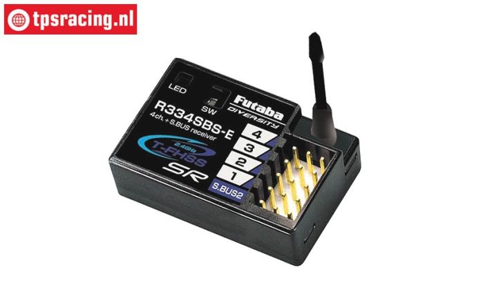 R334SBS-E Futaba R334SBS-E Receiver, 1 pc.