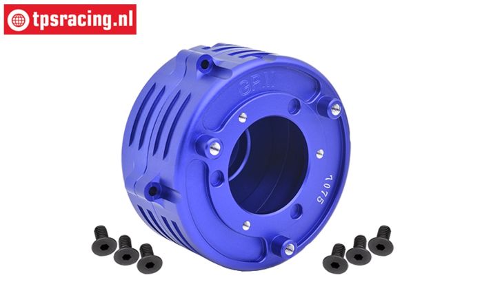 MX012-B PROMOTO Alu flywheel housing blue, 1 pc.