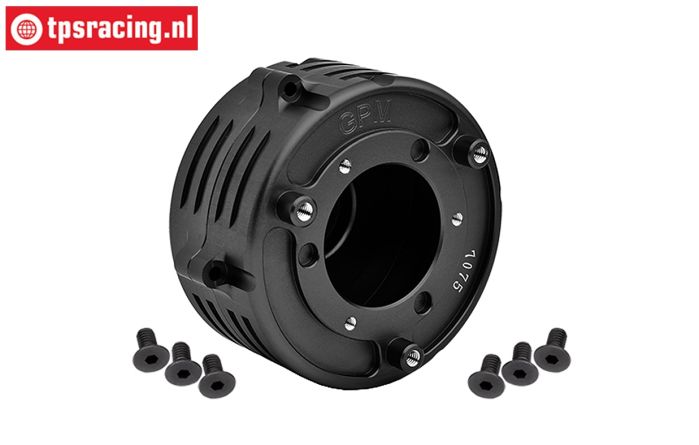 MX012-BK PROMOTO Alu flywheel housing black, 1 pc.