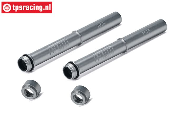 MX142-S PROMOTO Shock housing front Silver, set