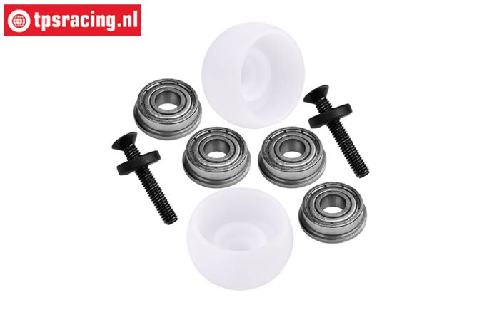 MX040-S PROMOTO Side support rollers White, Set