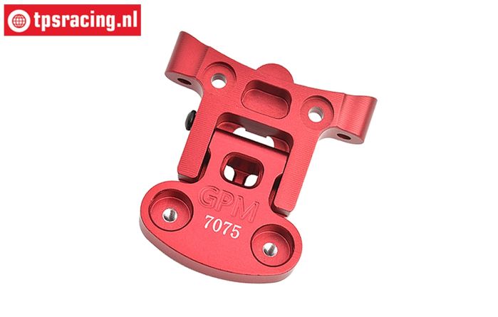 MX330-R PROMOTO Alu-Rear fender mount Red, set