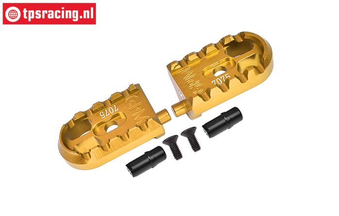 MX014-GD PROMOTO Alu footrests Gold, set