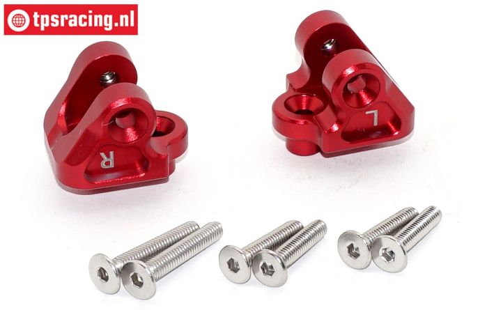 SB008-R Upper suspension arm holder red SBR-SRR, Set