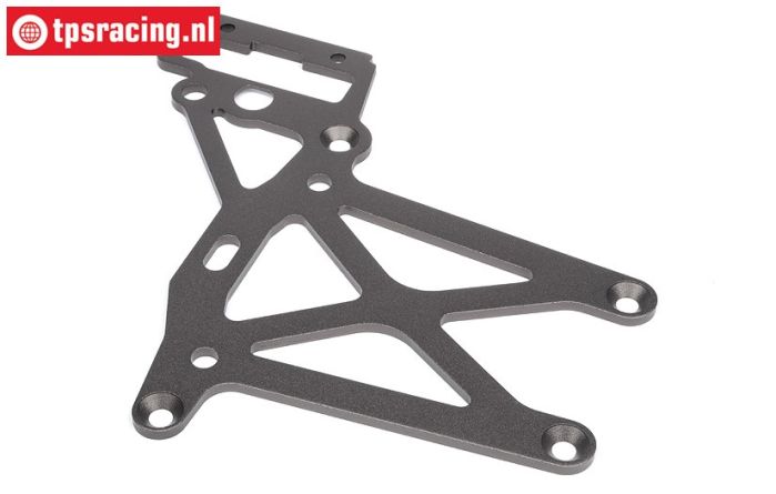HPI102160 Rear Upper Plate Gun Metal, 1 pc.