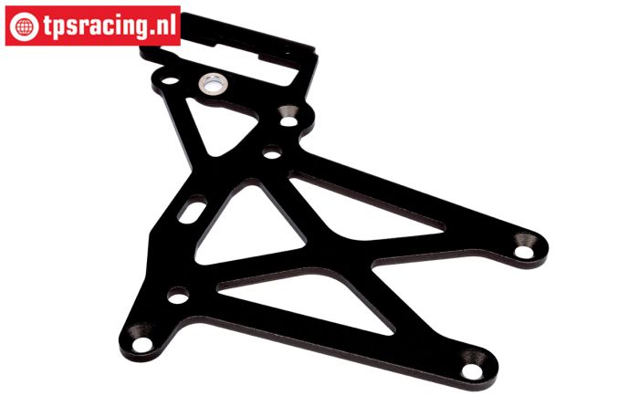 TPS87418 Baja rear upper Chassis plate Black, 1 pc.