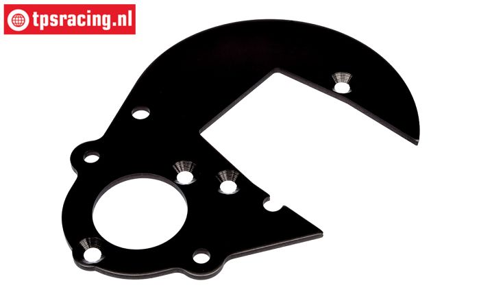 TPS87422 Baja Gear plate Black, 1 pc.